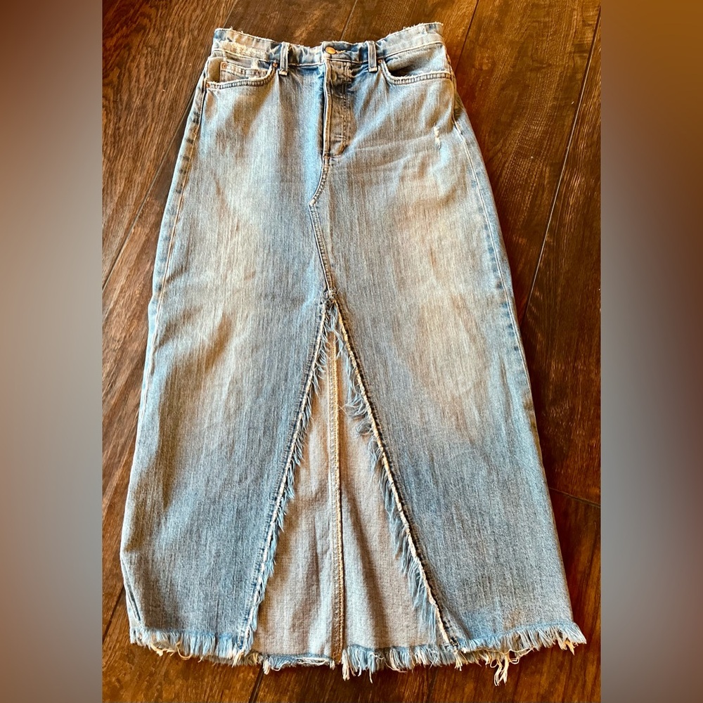 JOE’S JEANS - DENIM MIDI SKIRT